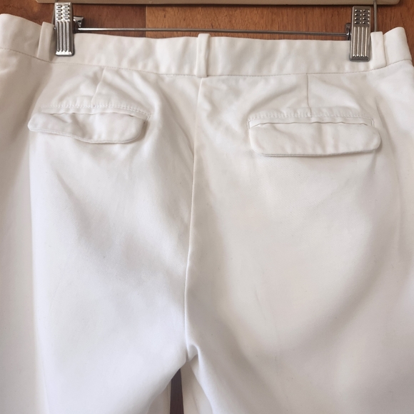Old Navy White Sunmer Pants Size 4 - Picture 3 of 8